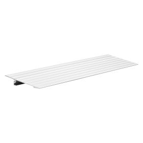 VEVOR Door Threshold Ramp, 1 inch Rise, Aluminum Alloy Threshold Ramp Rated 800 lbs Load Capacity, Handicap Ramps for Home Steps for Wheelchair