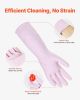 VEVOR Reusable Dishwashing Gloves, 2 Pairs Colorful Reusable Household Kitchen Cleaning Gloves for Washing Dishes and Cleaning Tasks