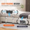 VEVOR Bed Rails for Elderly Adults, 180° Foldable Bed Assist Rails for Seniors, 450LBS Loading Bed Side Rails Bed Cane with 4-Level Adjustable Handle