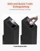 VEVOR Cigarette Butt Receptacle, Stainless Steel Cuboid Cigarette Butt Container