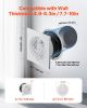 VEVOR 6 inch Through-The-Wall Ventilation Fan, 110 CFM Through Wall Exhaust Fan with AC Motor, Quiet Vent Easy Installation for Bathroom,Garage
